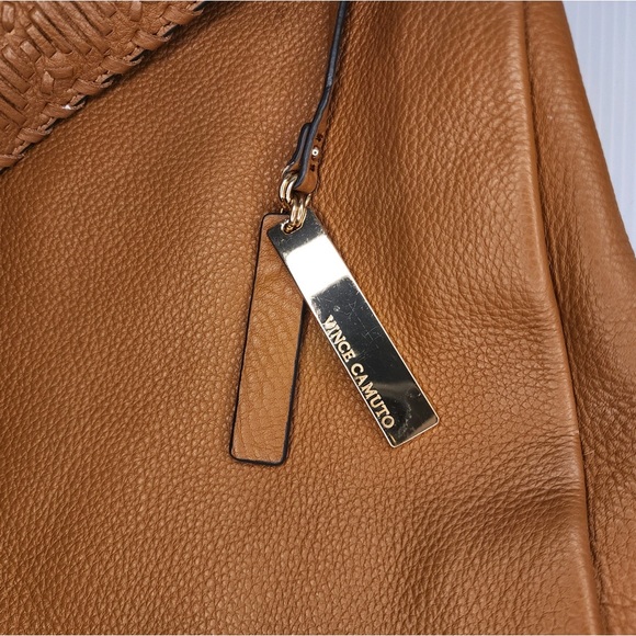 Vince Camuto Soft Genuine Pebbled Leather Large Hobo/Shoulder Bag - Picture 13 of 15